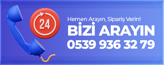 Telefon ile Sipariş Verin